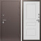 Входная дверь Termo-Door Техно Медь Антик - Классика белое дерево