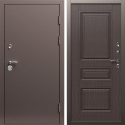 Входная дверь Termo-Door Техно Медь Антик - Классика венге