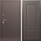 Входная дверь Termo-Door Техно Медь Антик - Марсель Шоколад