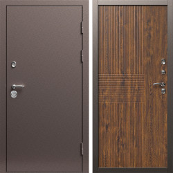 Входная дверь Termo-Door Техно Медь Антик - Мастино Дуб