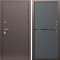 Входная дверь Termo-Door Техно Медь Антик - Нео Графит