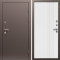 Входная дверь Termo-Door Техно Медь Антик - Страйп Белый Софт