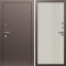 Входная дверь Termo-Door Техно Медь Антик - Страйп Слоновая Кость
