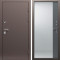 Входная дверь Termo-Door Техно Медь Антик - Зеркало Фацет Grey софт