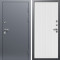 Входная дверь Termo-Door Техно Серебро Антик - Флэт Белый софт