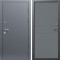 Входная дверь Termo-Door Техно Серебро Антик - Горизонт Grey софт
