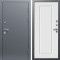 Входная дверь Termo-Door Техно Серебро Антик - Гранд Белый софт