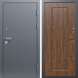 Входная дверь Termo-Door Техно Серебро Антик - Гранд Дуб