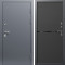 Входная дверь Termo-Door Техно Серебро Антик - Нео Black