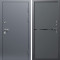 Входная дверь Termo-Door Техно Серебро Антик - Нео Графит