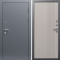 Входная дверь Termo-Door Техно Серебро Антик - Страйп Капучино