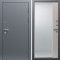 Входная дверь Termo-Door Техно Серебро Антик - Зеркало Фацет Капучино