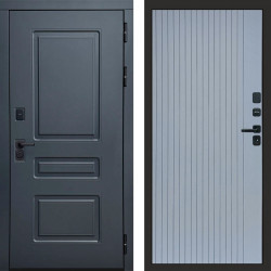 Входная дверь Termo-Door Аляска Графит - Flat Grey софт