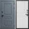 Входная дверь Termo-Door Аляска Графит - Горизонт белый