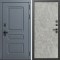 Входная дверь Termo-Door Аляска Графит - Горизонт бетон светлый