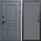 Входная дверь Termo-Door Аляска Графит - Горизонт Grey софт
