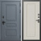 Входная дверь Termo-Door Аляска Графит - Гранд Слоновая кость