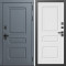 Входная дверь Termo-Door Аляска Графит - Классика белый матовый