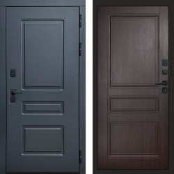 Входная дверь Termo-Door Аляска Графит - Классика венге