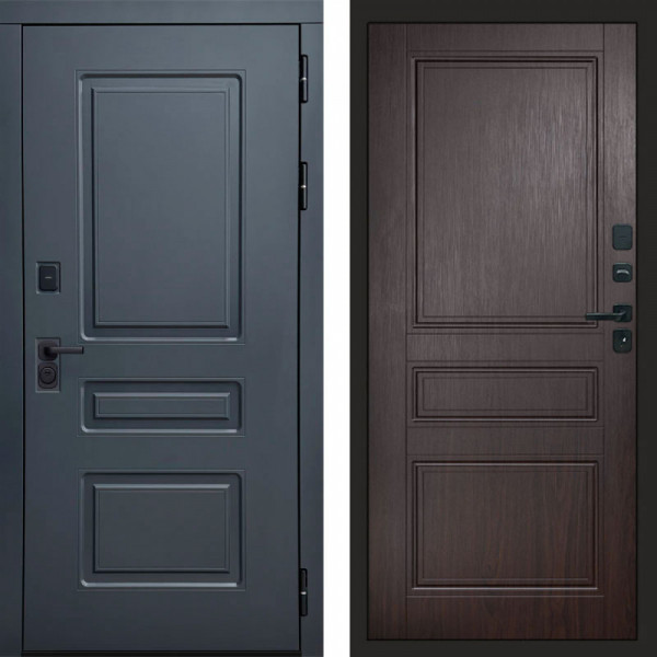 Входная дверь Termo-Door Аляска Графит - Классика венге