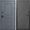 Входная дверь Termo-Door Аляска Графит - Лучи бетон темный