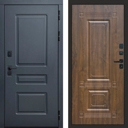 Входная дверь Termo-Door Аляска Графит - Мадрид Дуб