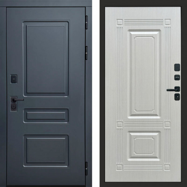 Входная дверь Termo-Door Аляска Графит - Мадрид Лиственница