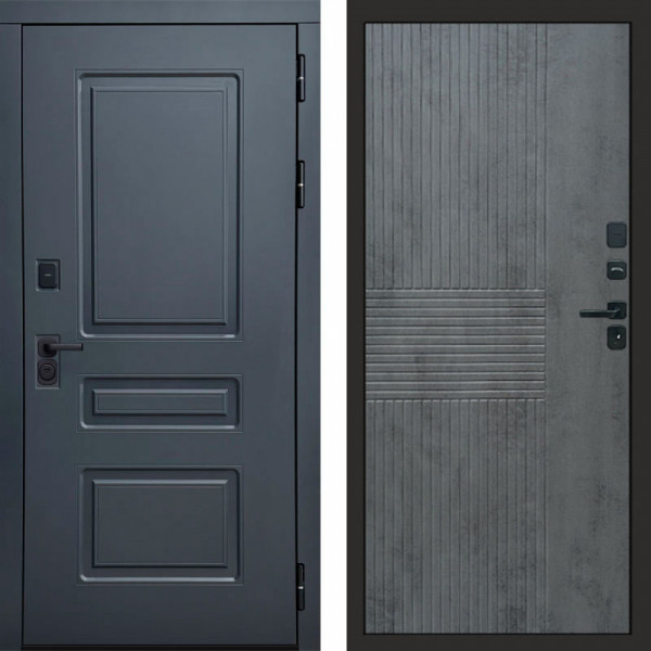 Входная дверь Termo-Door Аляска Графит - Мастино Бетон темный