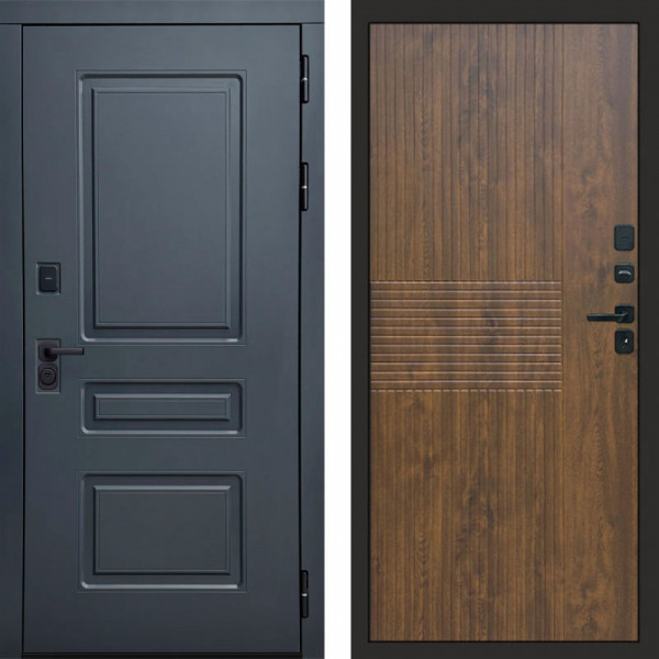 Входная дверь Termo-Door Аляска Графит - Мастино Дуб