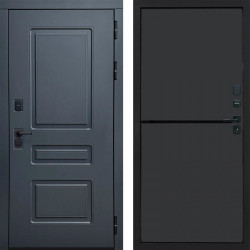Входная дверь Termo-Door Аляска Графит - Нео Графит