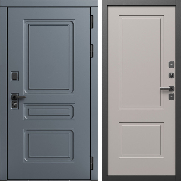 Входная дверь Termo-Door Аляска Графит - Нео Классика Капучино