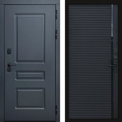 Входная дверь Termo-Door Аляска Графит - Porte black