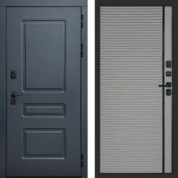 Входная дверь Termo-Door Аляска Графит - Porte Grey софт