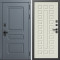 Входная дверь Termo-Door Аляска Графит - Престиж бежевый матовый