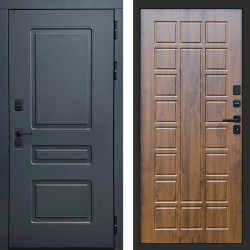 Входная дверь Termo-Door Аляска Графит - Престиж дуб
