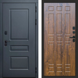 Входная дверь Termo-Door Аляска Графит - Спарта дуб