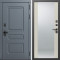 Входная дверь Termo-Door Аляска Графит - Зеркало лиственница