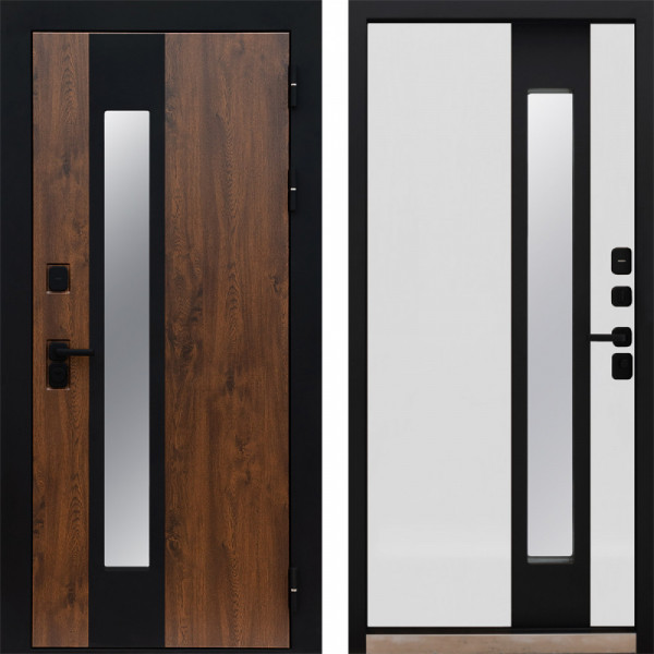 Входная дверь Termo-Door Арктика Дуб - белый софт