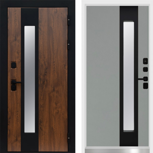 Входная дверь Termo-Door Арктика Дуб - White grey soft