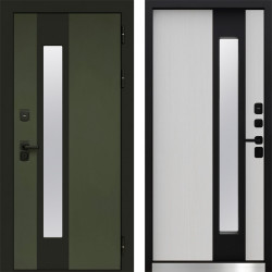 Входная дверь Termo-Door Арктика Грин - лиственница