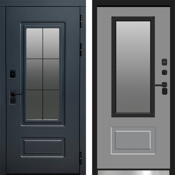 Входная дверь Termo-Door Эверест Графит - grey soft