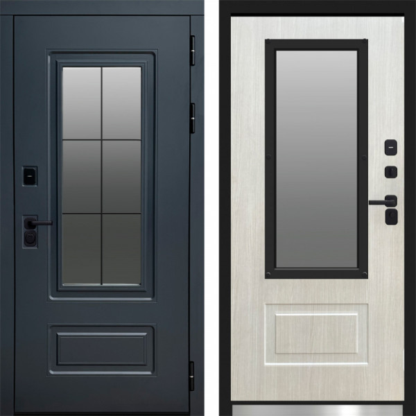 Входная дверь Termo-Door Эверест Графит - лиственница