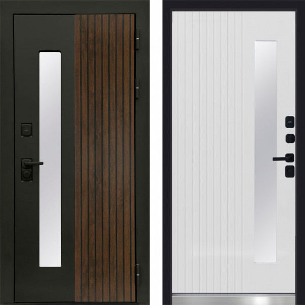 Входная дверь Termo-Door Флагман Дуб - белый софт