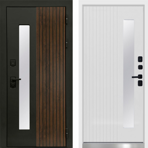 Входная дверь Termo-Door Флагман Дуб - White белый софт