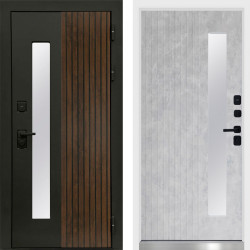 Входная дверь Termo-Door Флагман Дуб - White бетон светлый