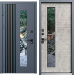 Входная дверь Termo-Door Фортис - бетон светлый