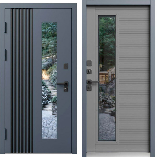 Входная дверь Termo-Door Фортис - grey soft