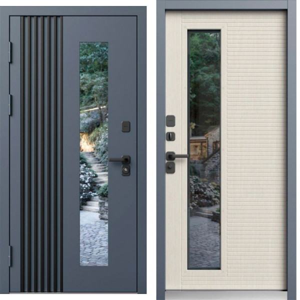 Входная дверь Termo-Door Фортис - слоновая кость