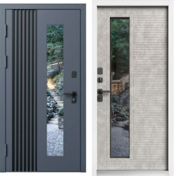 Входная дверь Termo-Door Фортис - White бетон светлый