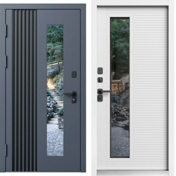 Входная дверь Termo-Door Фортис - White лиственница